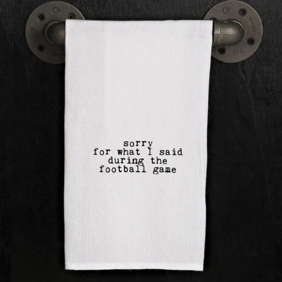 Say it with a Towel Kitchen Towel with Saying 100% Cotton CB - Picture 1 of 1